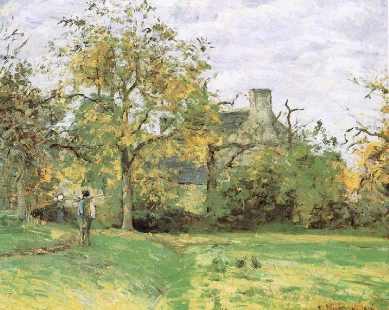 Camille Pissarro House Sweden oil painting art